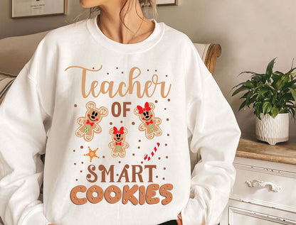 Teacher Smart Cookies Shirt - Cute Back to School Tee | Fun Teaching Gift Idea