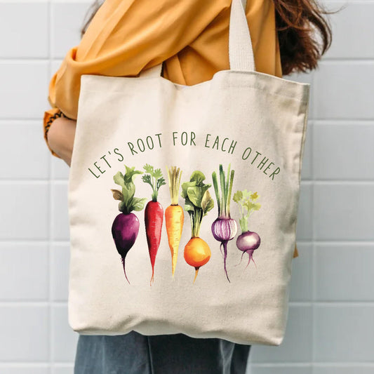 Cotton Tote Bag - Durable Canvas Shopping Bag | Stylish Veggie Tote Shoulder Carry