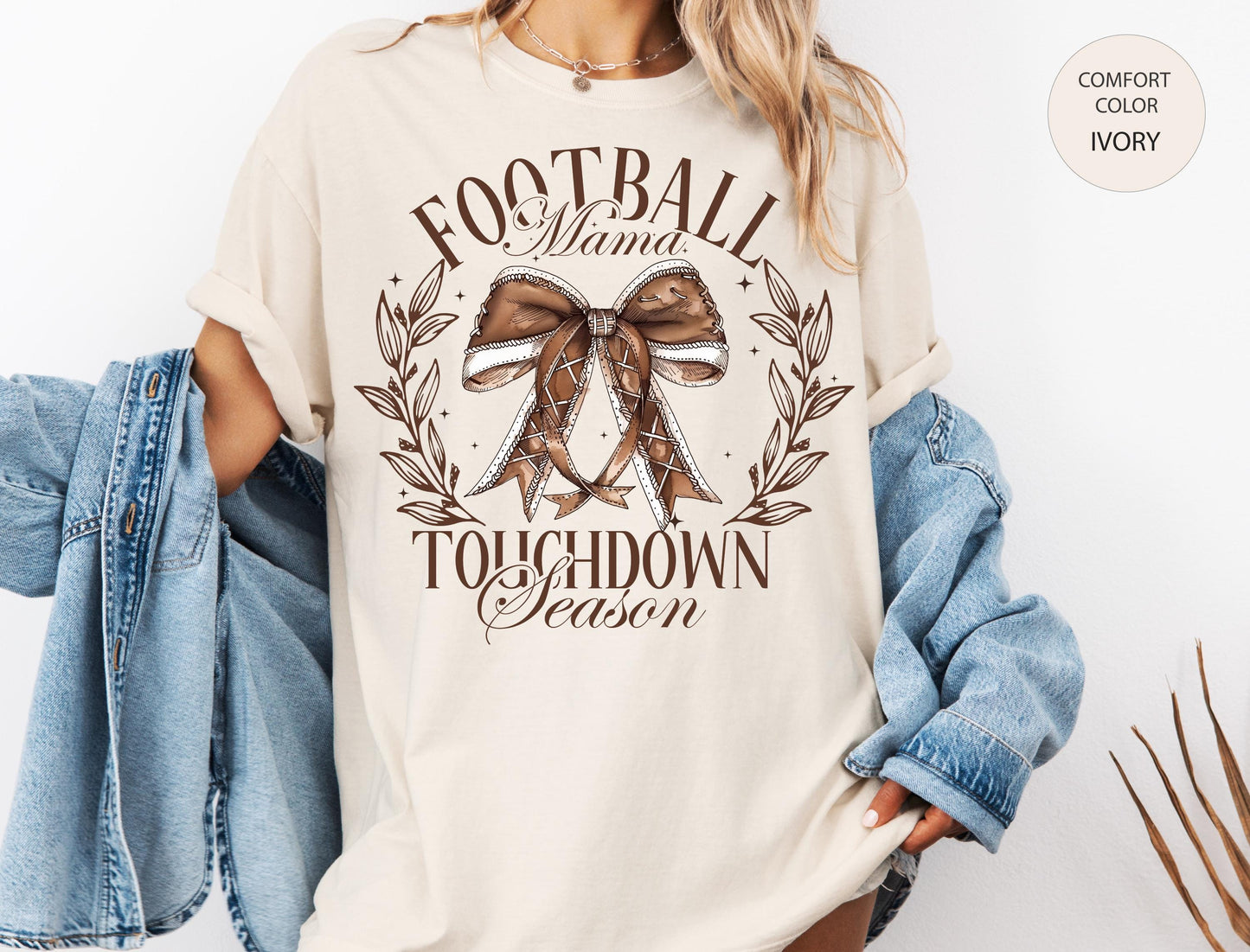 Football Mom Shirt - Retro Football Season Shirt | Soft Breathable Game Day Tee