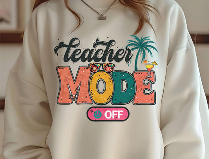 Teacher Appreciation Shirt - Comfort Colors Back To School Shirt | Teacher Mode Tee