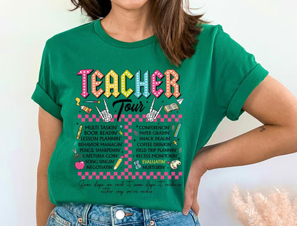 Cute Teacher Sweatshirt – Floral Teacher Tee | Trendy School Staff Shirt Gift