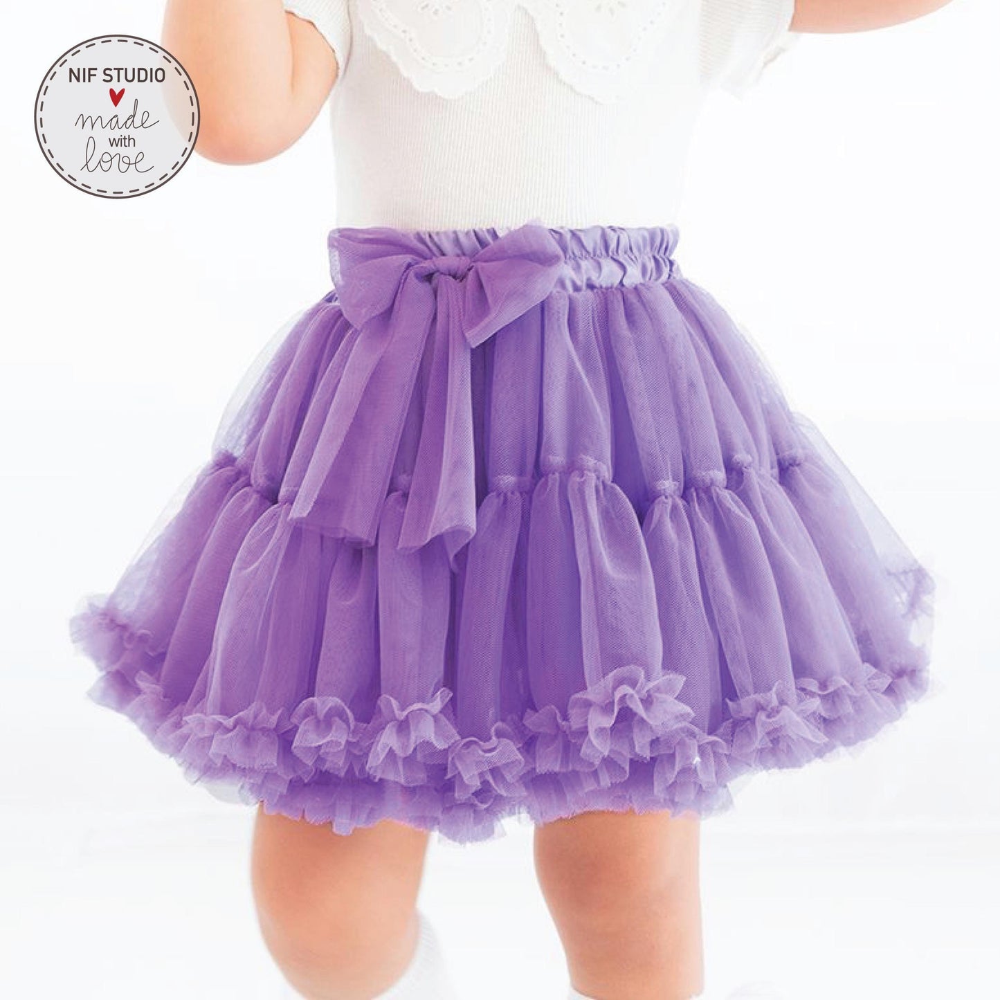 Mother Daughter Tutus – Custom Tulle Maxi Skirt With Elastic Waistband For Weddings