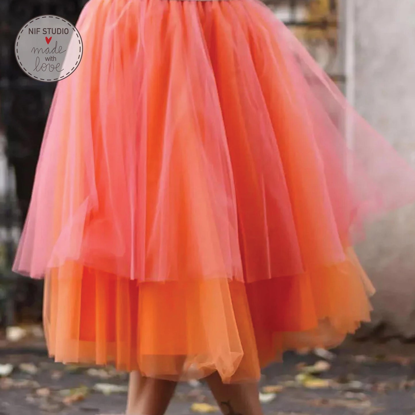 Tulle Maxi Skirt – Custom Bridesmaid Tutu With Elastic Waistband | Mommy And Me Skirts