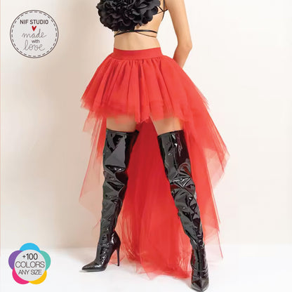 Matching Tulle Skirts – Custom Made Mother Daughter Tutu with Elastic Waistband