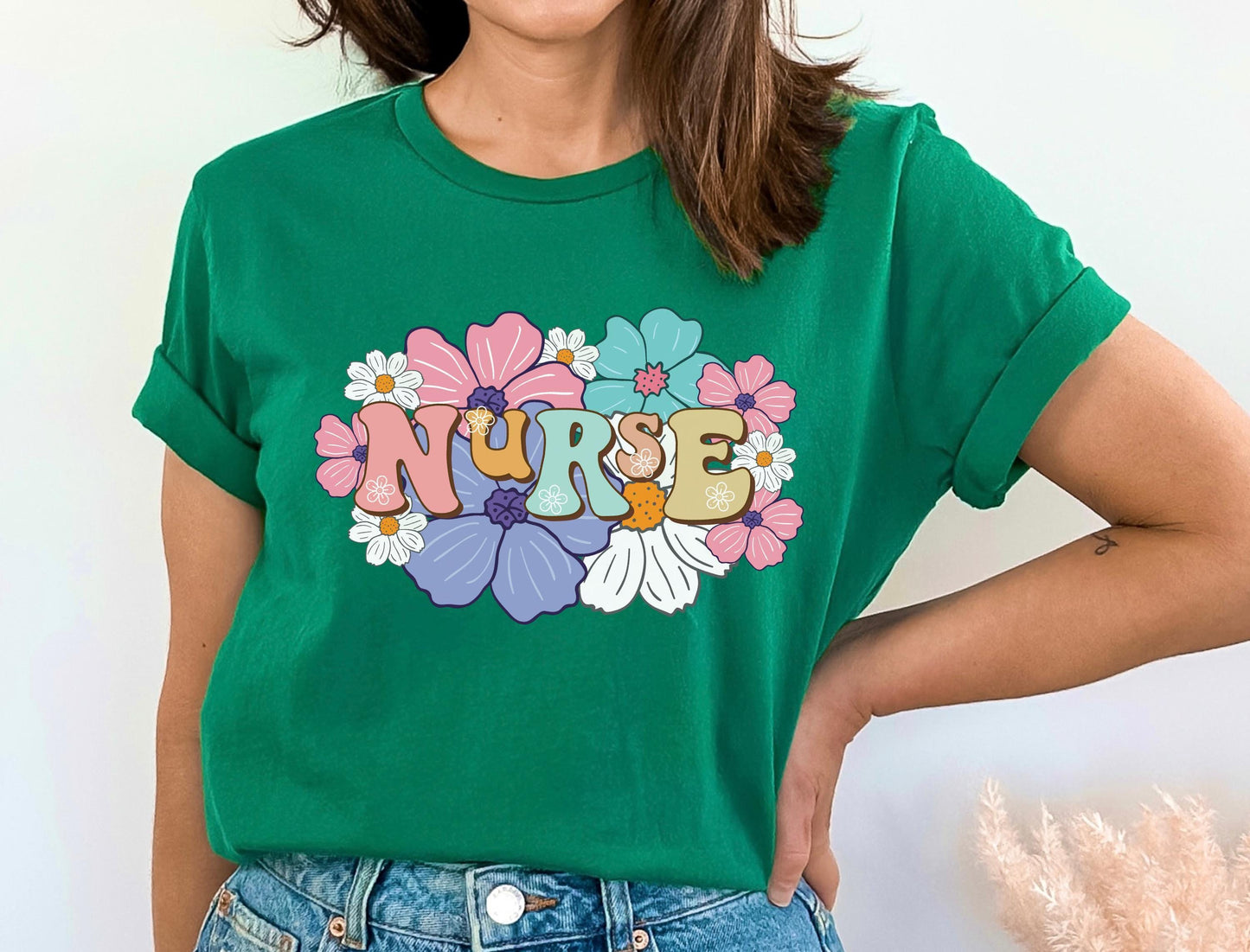 Nurse T-Shirt | Soft Cotton Tee - Vintage Nurse Gift | Comfort Colors Shirt