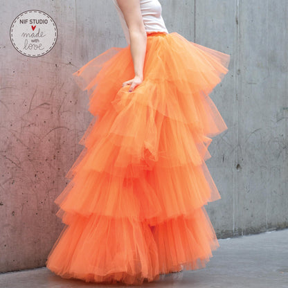 Mother Daughter Tutu | Custom Tulle Skirt With Elastic Waistband For Bridal Shower