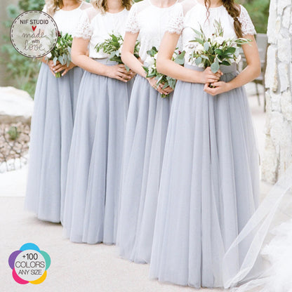 Mother Daughter Tutu - Custom Made Matching Tulle Skirts With Elastic Waistband