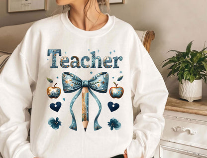 Retro Teacher T-Shirt | Back To School Shirt - Soft Cotton Blend Tee 2025