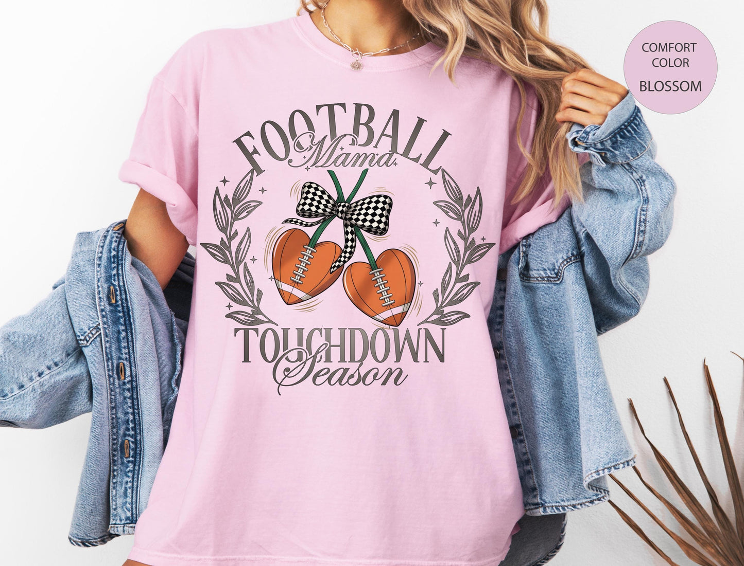 Football Season Tee - Retro Game Day Comfort Colors Shirt For Women & Men