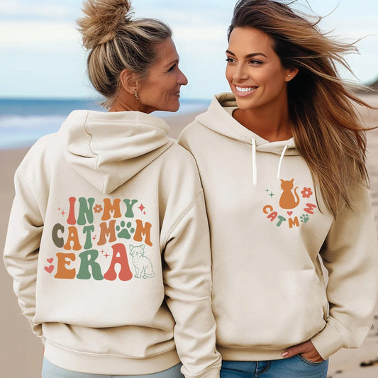 Cat Mom Sweatshirt – Custom Soft Cotton Cozy Unisex Cat Mama Apparel