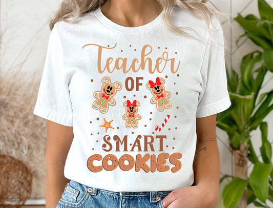 Teacher Smart Cookies Shirt - Cute Back to School Tee | Fun Teaching Gift Idea
