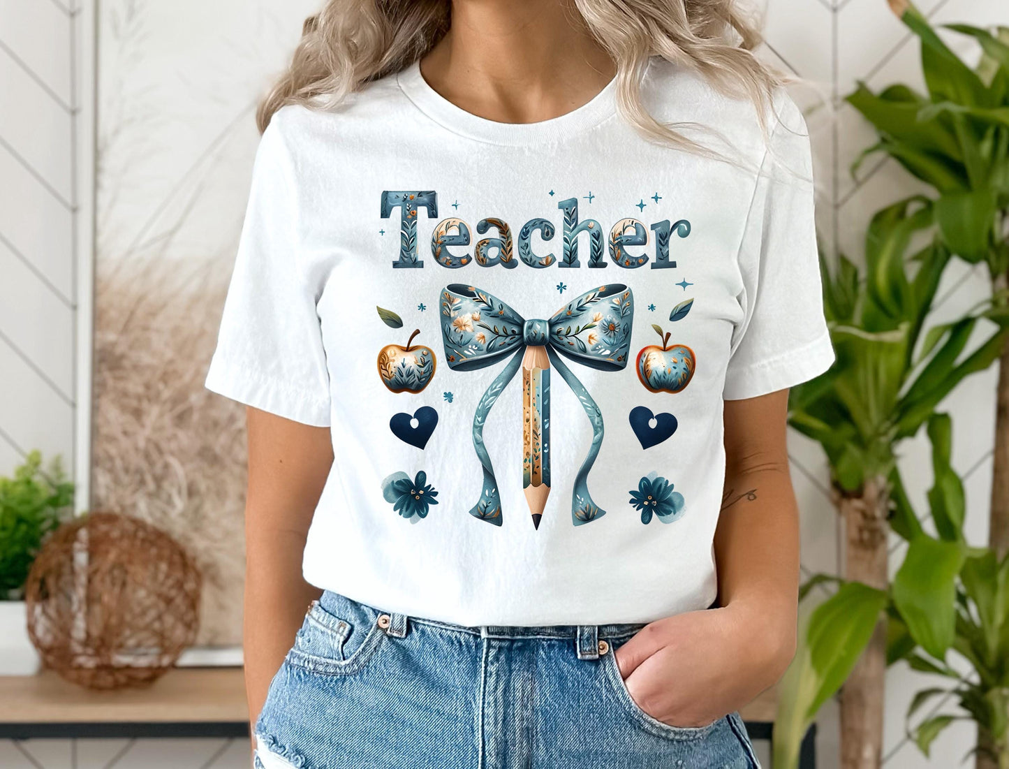 Retro Teacher T-Shirt | Back To School Shirt - Soft Cotton Blend Tee 2025