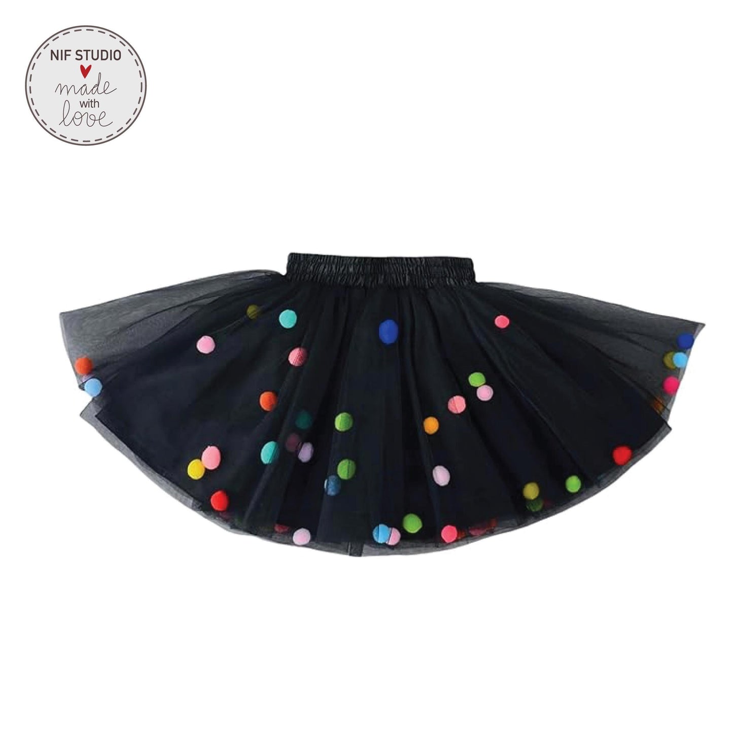 Matching Mother Daughter Tutu – Custom Tulle Maxi Skirt With Satin Waistband