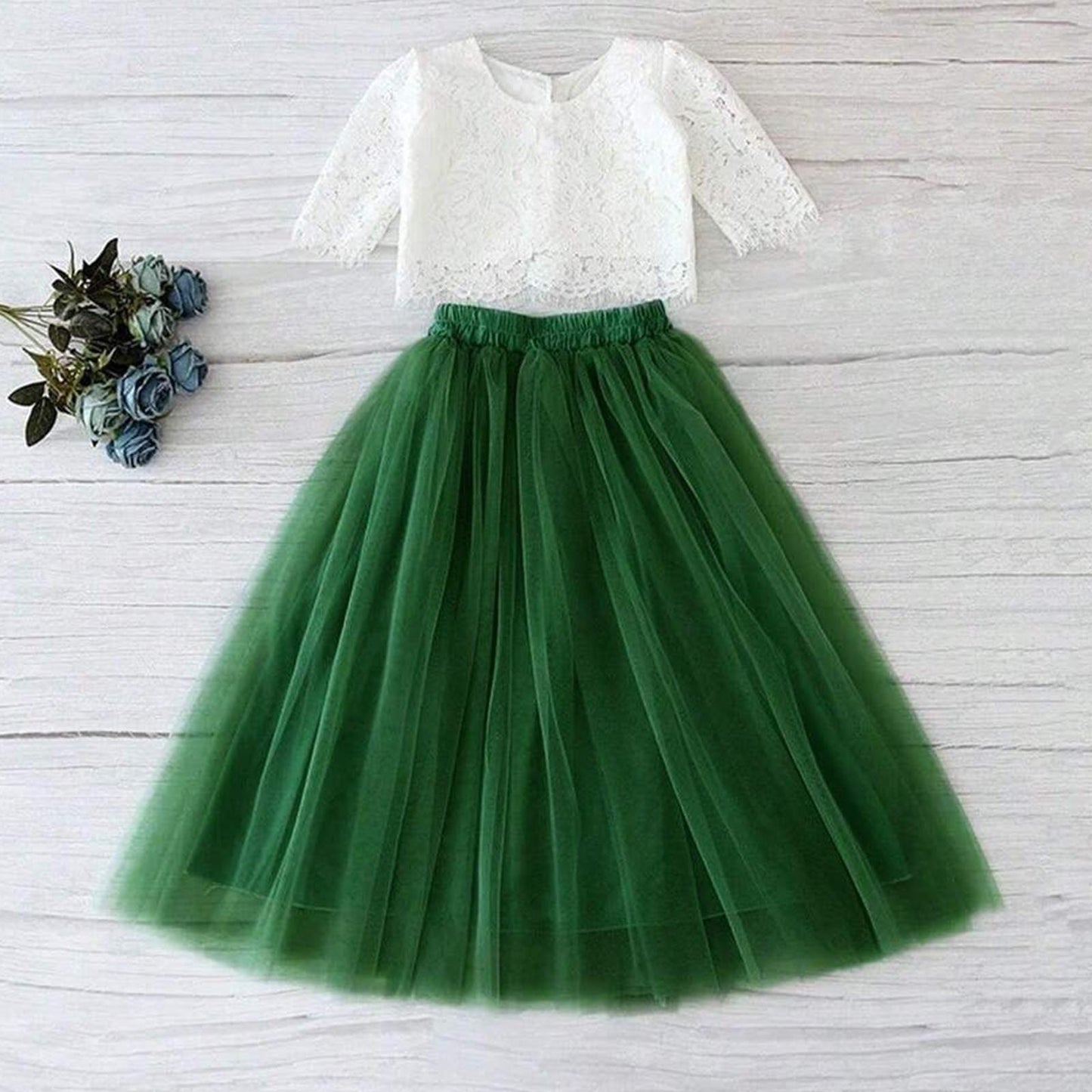 Mother Daughter Tutu Skirts - Custom Tulle Skirts With Elastic Waistband For Weddings