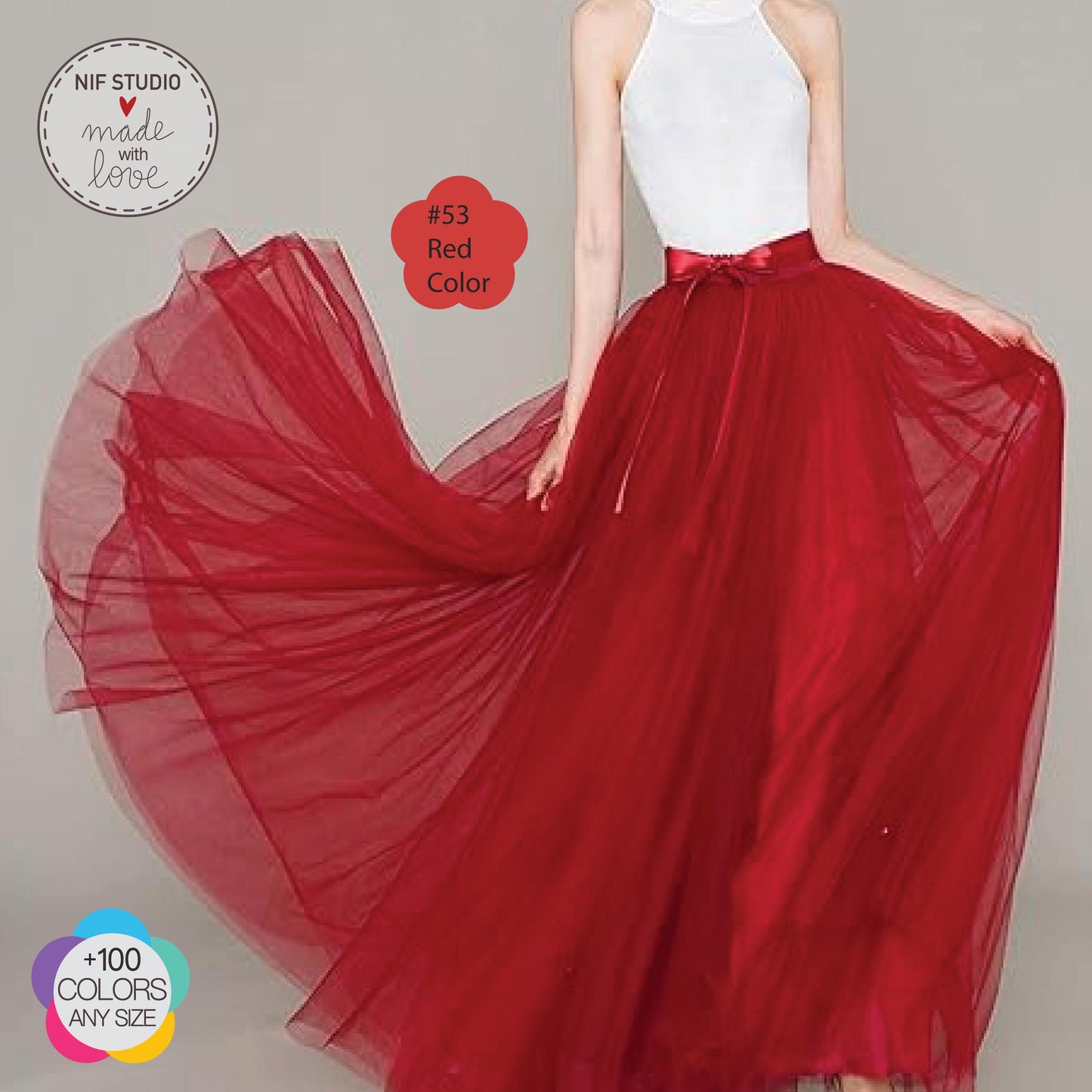 a wall with a bunch of different colors on it