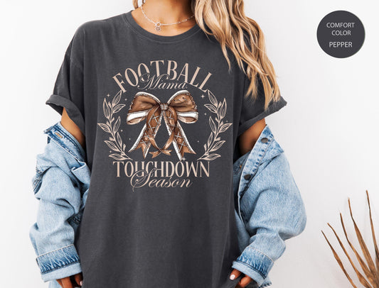Football Mom Shirt - Retro Football Season Shirt | Soft Breathable Game Day Tee