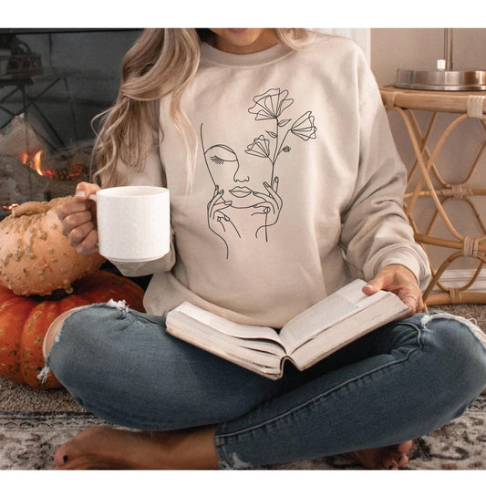 Minimalist Face Shirt – Soft Breathable Cotton | Classic Unisex Fit Tee