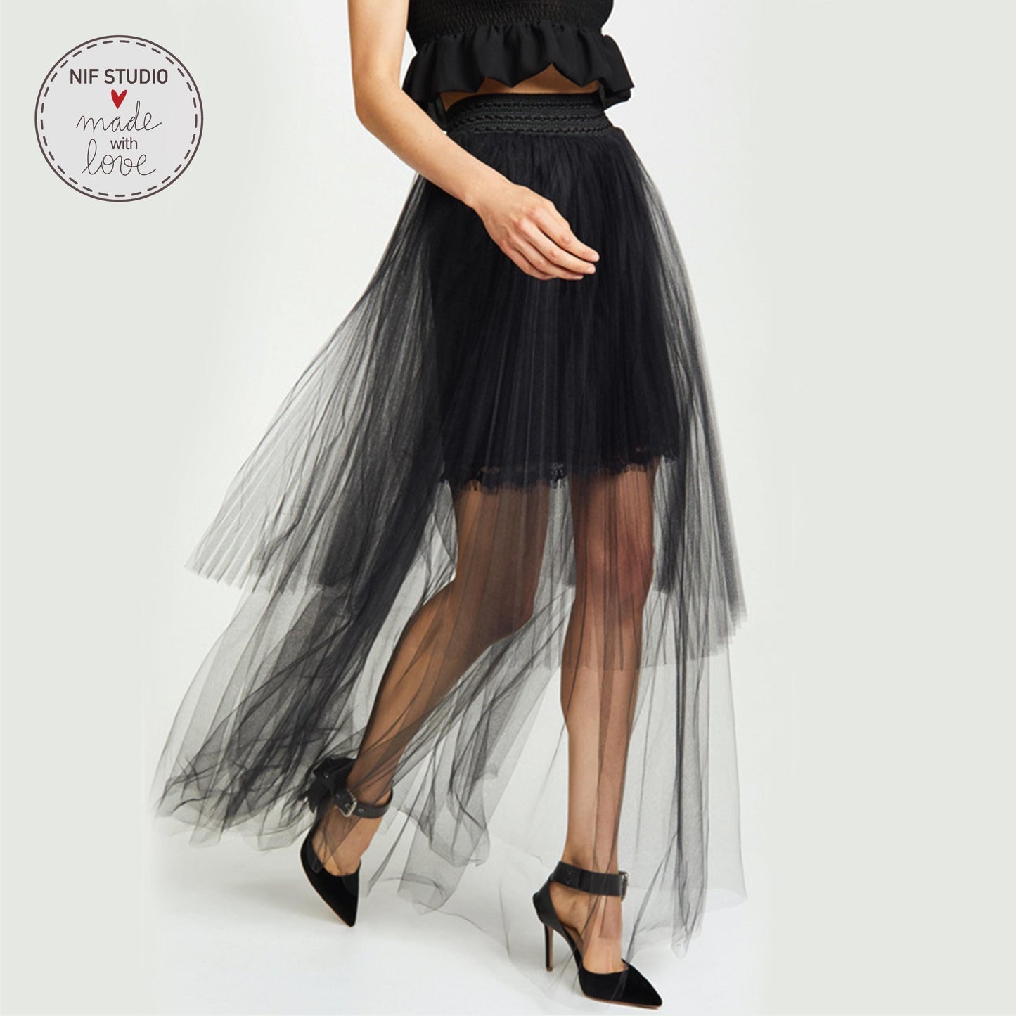 Matching Tulle Skirts – Custom Made Mother Daughter Tutu With Elastic Waistband