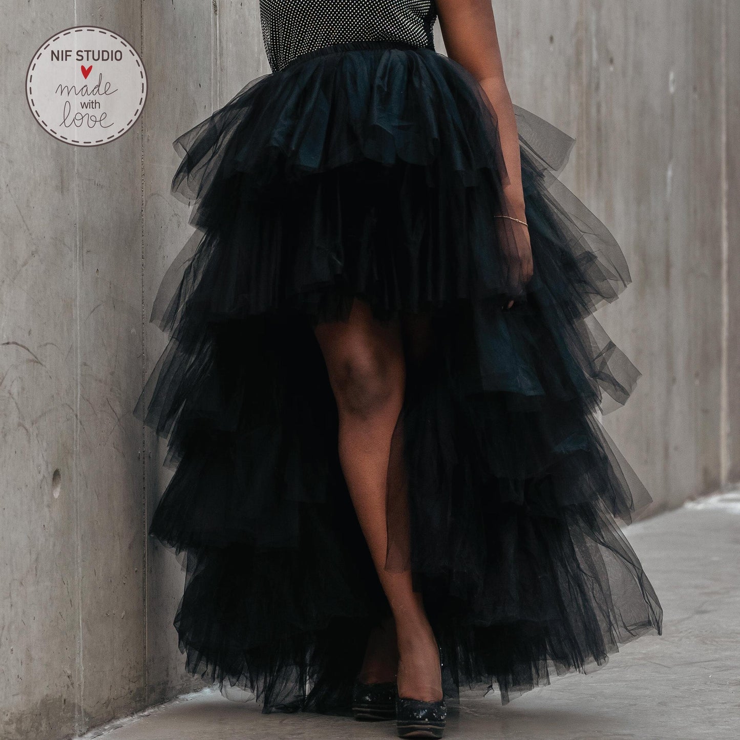 Mother Daughter Tutu | Custom Tulle Skirt With Elastic Waistband For Bridal Shower