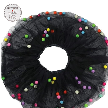 Matching Mother Daughter Tutu – Custom Tulle Maxi Skirt With Satin Waistband