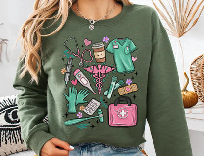 Healthcare Worker T-Shirt – Medical Profession Shirt | Doctor Nurse Tee