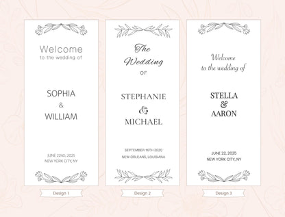 Welcome to the wedding of Sophia & William