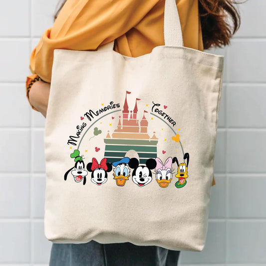 Disney Personalized Tote - Custom Disney Bag | Mickey and Friends Travel Organizer